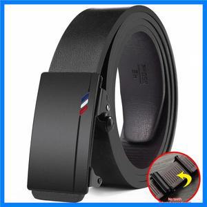 신제품 벨트 남성용 고품질 이빨없는 자동 버클 캐주얼 남성 벨트 남성용 비즈니스 패션 벨트