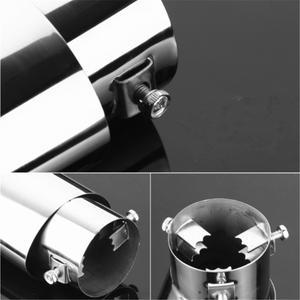 메르세데스 호환 벤츠 호환 W211 W203 AMG 용 배기 파이프 머플러 테일 스로트 범용 자동차 액세서리