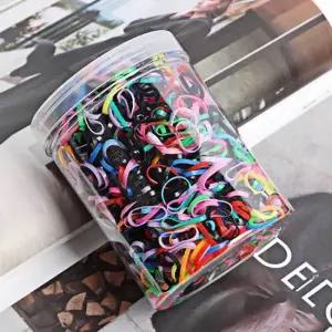 컬러 고무줄 머리끈 1500p 액세서리 신축성