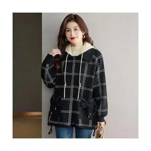 여자 가디건 후드 터틀넥 모직 가을 겨울 도톰 니트 카디건 MACHI4