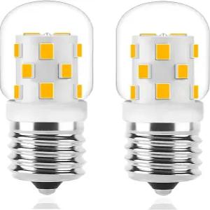 GFLSD LED 전자레인지 전구 언더 후드 E17 중간 베이스 디머블 120V T7 가전제품 3W 40W 등가 400LM 레인지