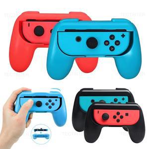 [호환품]닌텐도 호환 스위치 호환 및 OLED 컨트롤러용 조이스틱 핸드 그립 케이스 2개 게임패드 홀더 브래