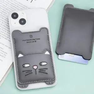 카드 포켓 지갑 부착형 핸드폰 교통카드 스마트폰 (WFJ6ZO8)