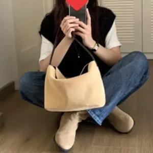 데일리 숄더 토드백 미니 무드 스웨이드 페미닌룩 (WFK6E6Z)