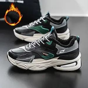 [모로엠]기모 소재 남성 키높이 스니커즈 DMC-SE-QDD009