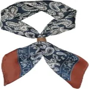 남성 실크 필 넥 스카프 새틴 반다나 넥커치프 헤드 정장 캐주얼 비즈니스를 위한 패션 선물