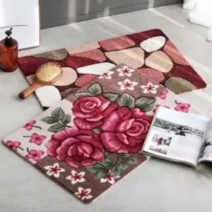 논슬립 조약돌매트 장미매트 주방매트 발매트 주방매트 발매트