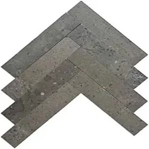 라고스 아줄 헤링본 모자이크 석회암 타일 포르투갈 스퀘어피트 디포 제작