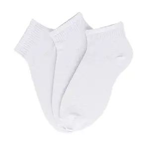 남성용 빅사이즈 단목양말(290mm-330mm) 화이트(3족) 남자양말 중목양말