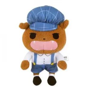 엉덩이탐정 브라운 인형 가방고리 15cm