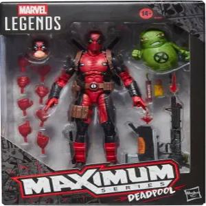 마블 레전드 맥시멈 시리즈 데드풀 디럭스 코믹스 컬렉션 6인치 액션 피규어 엑스포스의 두프를 포함한