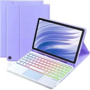 Amazon Fire HD 10/10 플러스 10.1인치 2021/2023(11/13세대)용 MePadKey 트랙패드 키보드 케이스 태블릿