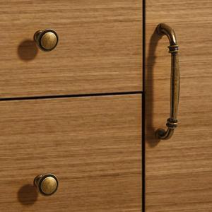 골동품 주방 서랍 수납장 보관함은 복고풍 옷장 빈티지  문 손잡이 서랍 가구 처리