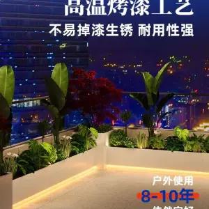 플랜터 플랜트박스 화분 조명 테라스 발코니 토분