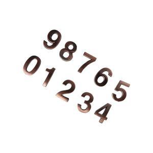 다미식 접착식 도금 하우스 호텔 명판 벽 장식 객실 번호 스티커 문 주소 숫자 디지털 플레이트 사인