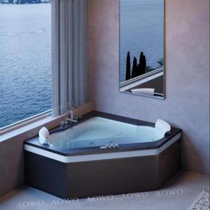 라포식 AOWO  욕조 코너 스파 마사지 살롱 키트 고급 휴대용 성인용 목욕통