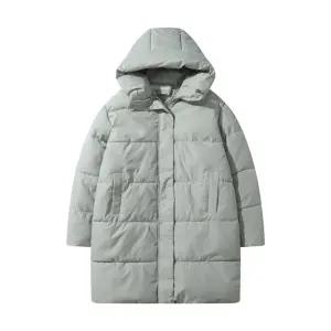 EAMT 여자 패딩다운 점퍼 겨울 패딩 하프 기장 오버핏 코트 YJ4