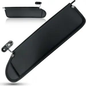 지프 랭글러 TJ 2003 2004 2005 2006용 좌측 운전석 선바이저 핏 교체용 게이트 13313.01(좌측 (블랙)