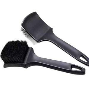 단단한 솔의 자동차 휠 브러시, 타이어 디테일링 스크러버 도구, SUV 트럭 RV 오토바이 림의 깊은 세척, 진