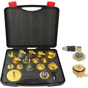 자동차 브레이크 오일 교환기 어댑터 도구 키트, 맥동 커넥터, 수리 1 세트