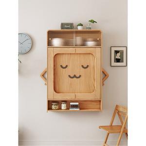 간이 테이블 공간활용 원목 벽부착 협소주택 접이식