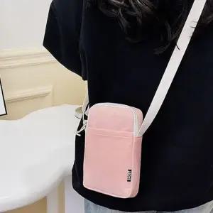 미니멀 파스텔 크로스백 숄더백 슬링백 휴대폰가방 (WFK9FJ6)