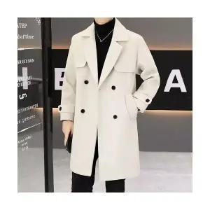 남자정장재킷 정장 칼라 모직 코트 가을 겨울 캐주얼 원템4