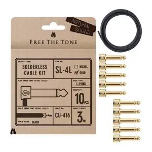 악기용품 pdt184 골드플러그 패치케이블 키트 CU416케이블 (WFK9PT3)