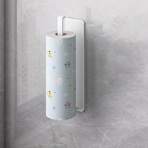 라포식 벽걸이 형 주방 티슈 홀더 프리 펀칭 롤 종이 보관함 보존 필름 수건