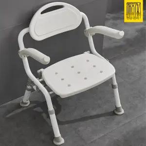 어르신 노인 접이식 환자용 보조기구 이동식 의자 보행 목욕의자 목욕탕의자.
