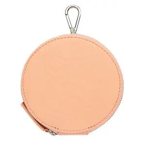 [메종키츠네] 메종키츠네 25SS 폭스 헤드 음각로고 코인지갑 피치 IU05329LC0025 P612