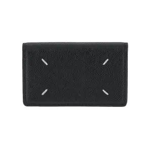 [메종 마틴 마르지엘라] 메종마르지엘라 25FW 시그니처 스티치 폴드 카드지갑 블랙 SA3VX0005 P4745 T8013