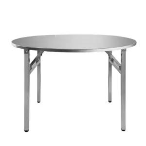 스텐 식탁 테이블 업소용 라운드 탁자 식당 음식점 원형 접이식 매장용 야외 주방 대형 밥상
