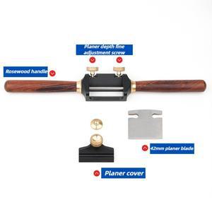 목공호환  버드 플래너 DIY 수제 미니 다기능 조절식 수동 나무 손잡이 곡선형 바닥