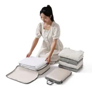 여행용 공간압축 파우치 4종세트 cpg6+6FAs