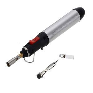 WSDMAVIS 1세트 4 in 1 납땜 아이언 펜 키트 전문가 부탄 무선 용접 토치 도구 세트 전자 정비 차량 수리용