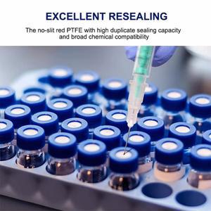 호환 IKEME 100개 HPLC 크로마토그래피 오토샘플러 바이알 9 425 실험실 유리 시약병 2ml 투명