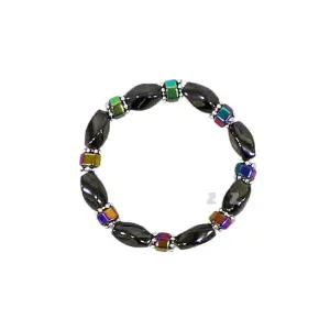 패션팔찌 오색빛깔 자석팔찌 포인트 태극 건강팔찌