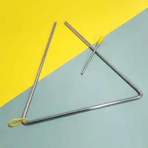 [하프클럽/]트라이앵글 12인치 악기 학용품 준비물 음악시간 대형