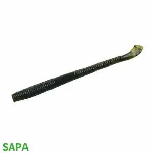 ksr 싸파 소프트베이트 루어웜 스피어드 그린펌프킨