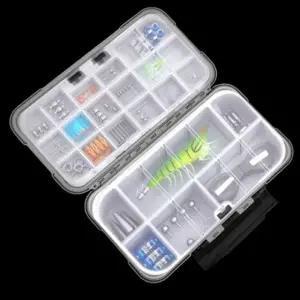 고품질 낚시 카키그린 소품케이스 미끼 태클박스 애기케이스 (WFKB74X)