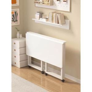 이동 접이식 테이블 원룸 책상 기숙사 학습 공부 공간활용 사무실 컴퓨터테이블 회의용