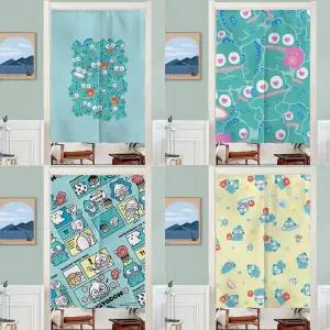 가림막 수납장 주방바란스 출입구노렌 현관문 방문 공간분리 천 파티션 바