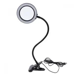 돋보기 조명 확대경 LED 작업용 돋보기조명 작업조명 집게조명