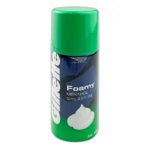 질레트 포오미 맨솔 쉐이빙 폼 175g -O 쉐이빙폼 쉐이빙크림 면도크림