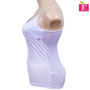 [하프클럽/]인견 하트패턴 여주니어 끈런닝 상의 기본형 런닝셔츠