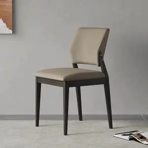 원목의자 우드췌어 의자 식탁 나무 목재 다이닝 Japandi 주방 식사 편안한 미적 미니 소형멀리스트 유행 프