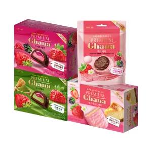 프리미엄 가나 4종 4개 혼합구성(말차 베리,트리플 베리,쿠키 베리,랑드샤 치즈베리)