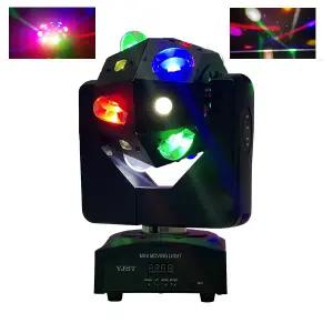 LED노래방조명 반달 회전 무빙라이트 클럽 업소 파티 행사 축제 무대조명 미러볼