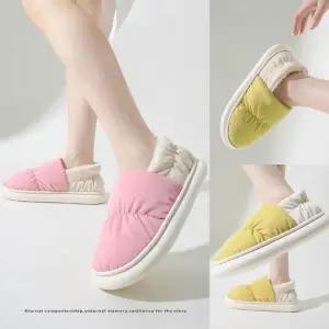 퍼패딩슈즈 털안감 실내화 겨울 신발 겨울용 털슬리퍼 슬리퍼 슬리퍼 실내화 털 털실내화 욕실 실내용 실내